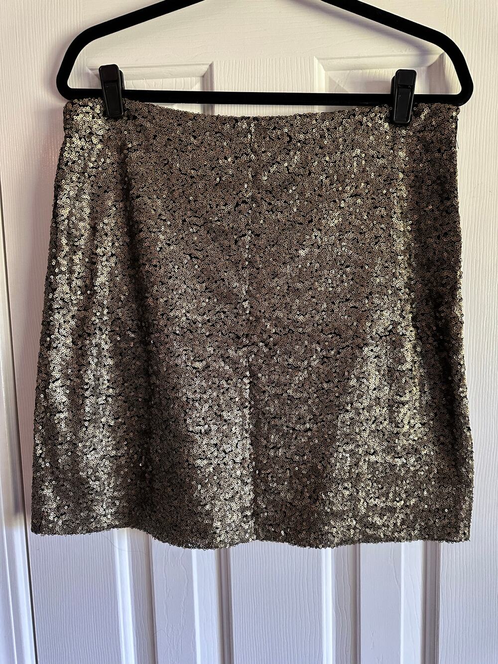 Solitaire by Ravi Kohsla Sequined New Years Eve Mini-Skirt Size L